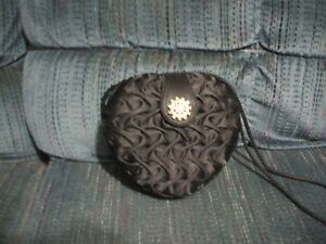 Vintage Sasha Black Small Evening Fabric Purse Shoulder Bag | eBay