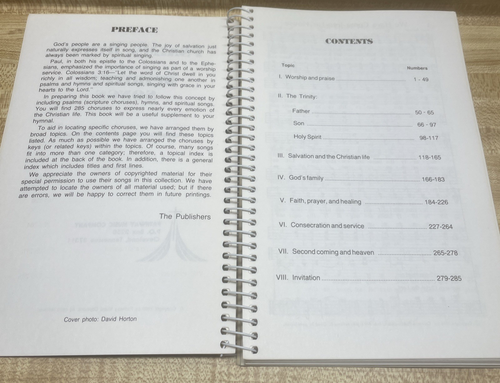 Psalms Hymns Spiritual Songs 1980’s Spiral Music Vintage Lot 4 Praise Communion - Picture 5 of 24