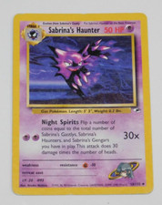 SABRINA’S HAUNTER Pokemon Card - WOTC - 1st Edition - Gym Heroes - 58/132 LP