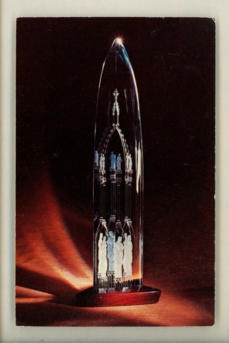 Postal relacionada con el vidrio Corning Museum of Glass, Nueva York NY Steuben Glass - Imagen 1 de 2