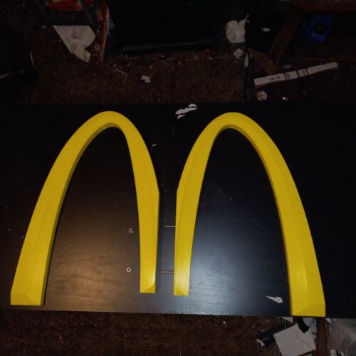 McDonald's Big ""M"" 3D Werbeschild goldene Bögen 25 Zoll - Bild 8 von 21
