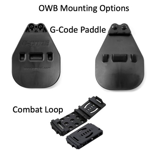 Fits Glock 19 Gen 5 W/Baldr S (OWB)Holster-Optic cut-Adjustable Retention - Picture 5 of 29