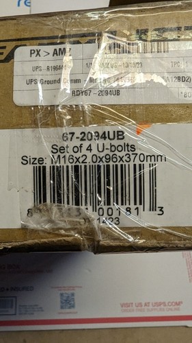 ReadyLift 67-2094UB U-Bolt Kit Fits 99-10 F-250 Super Duty F-350 Super Duty - Picture 8 of 9