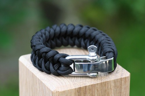 Ganzoo® Paracord Survival Armband - verstellbarer Verschluss Überleben 7 Farben - Bild 5 von 15
