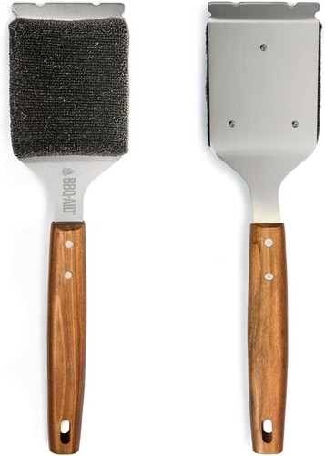 BBQ-AID Bristle Free Grill Brush and Scraper for Barbecue - Picture 2 of 9