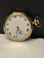 Elgin 1918 Grade 312 Model 6 Size 16s 15j Class 109 Hunting Pocket Watch Runs 31