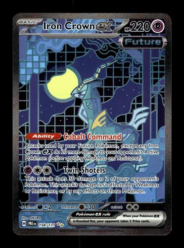 Prismatic Evolutions - Choose Your Card - Reverse Holo, Rare, ex, IR+ - NM - SV7 - Picture 61 of 100