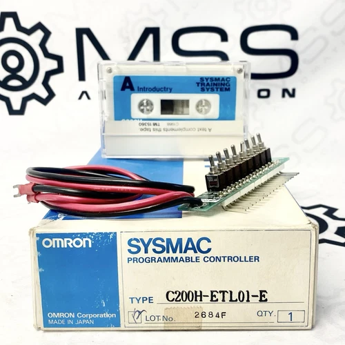 OMRON SYSMAC C200H-ETL01-E Input Simulator PLC Training System