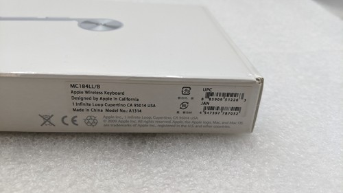 Brand New Apple A1314 Wireless Bluetooth Keyboard - New - Sealed In Box - Picture 5 of 5