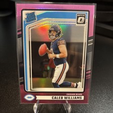 2024 Panini Donruss Optic - Rated Rookie Caleb Williams #201 Pink Prizm (RC)