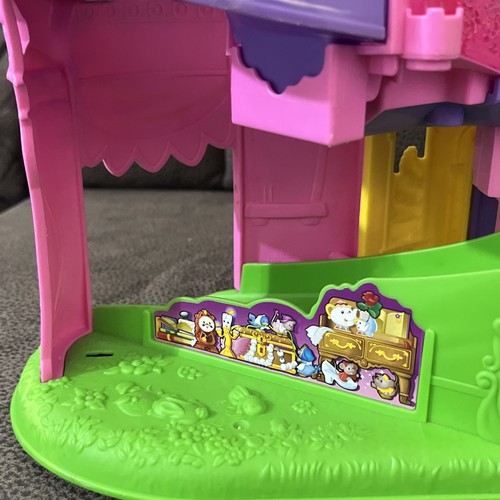 Fisher Price Little People Disney Princess Belle Wheelies Castle 2016 Only Read - Picture 8 of 16