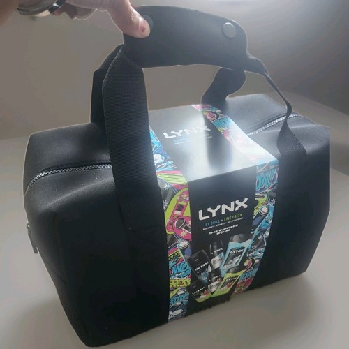 Lynx On The Go Ice Chill/ Epic Fresh The Supreme Squad Plus Free Overnight Bag.