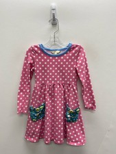 Matilda Jane SIZE 4 Pink White/Blue Dots Girl's Dress