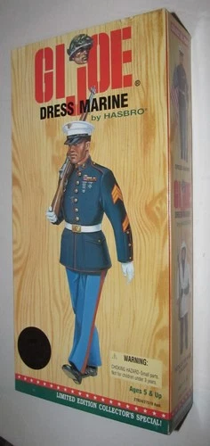 Lot of 4 GI Joe Dress Marine African American New SPECIAL for "rostur-2030 ONLY"