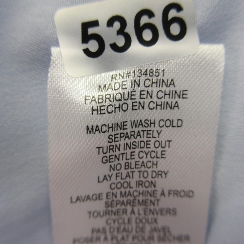 Charles Henry Kleid Damen Large hellblau Leinen Viskose Sommerkleid gesmokter Rücken - Bild 15 von 15