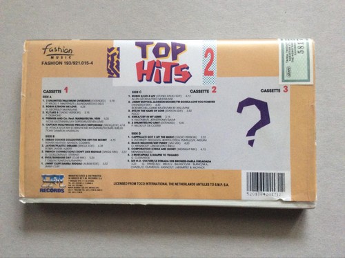 Top Hits 3x Cassette Tape Compilation Dance Techno House 1993 Jaydee 2 Unlimited - Picture 2 of 4