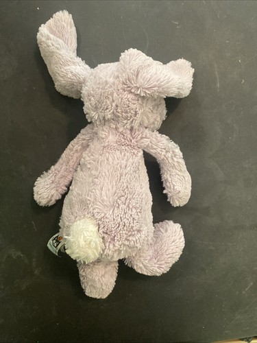 Jellycat Bashful Jasmine Blossom Bunny 12” Lilac Purple Plush Soft Stuffed Toy - Picture 6 of 7