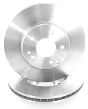 2 Belüftet Bremsscheiben Vorne für Mercedes W210 1995-2002, W202, W208, S203 NEU