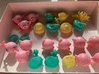 22x Kirby Eraser Figurines Set Retro Vintage Nintendo Collectible