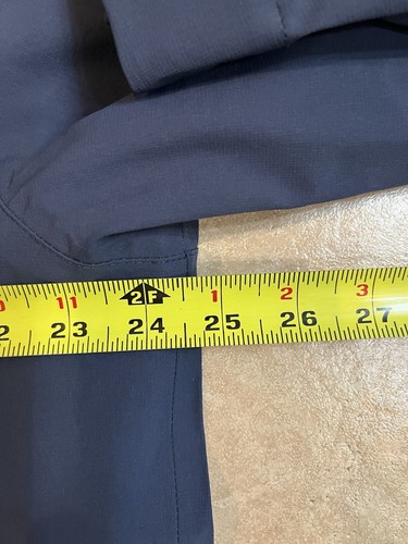 AFTCO AFTECH Large Hooded Waterproof Windproof Jacket Blue Full Zip Pocket - 第 12/14 張圖片