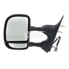 2009-2014 New Power Towing Mirror Textured Black Left Fits Ford E-150 FO1320329