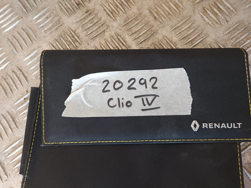 Carnet guide d'utilisation - RENAULT CLIO IV (4) PHASE II - De 08-2016 à 03-2020 - Picture 4 of 4
