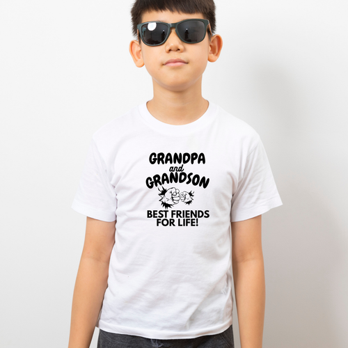 Camisa abuelo y nieto mejores amigos de por vida regalo de nieto - Imagen 4 de 15