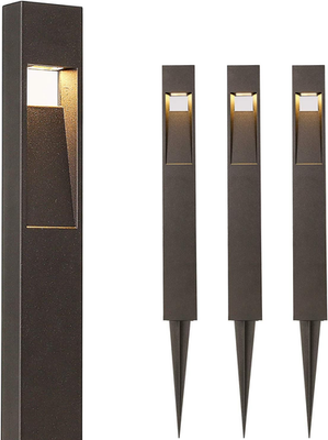 #ad Matte Black LED Pathway Lights 2W 48LM 4 Pack 15 Year Lifespan $149.99