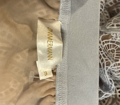 ZIMMERMANN Adorn Embroidered Bell Mini Size 3 M/L - Picture 7 of 7
