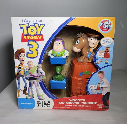 Disney Toy Story 3 Woody's Run Around Roundup Smart Step Games Age 3+ *Works*