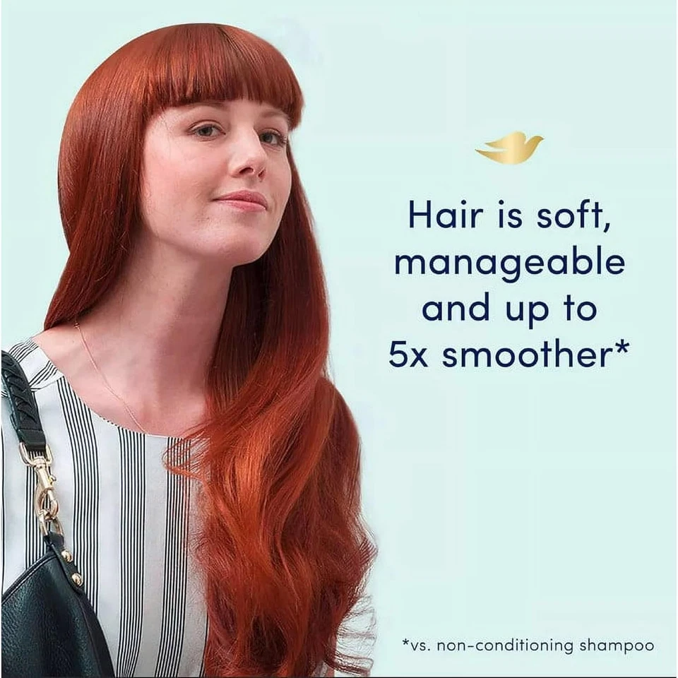 Dove Moisturizing Shampoo and Conditioner with Pump Daily Moisture, 2 Ct./40 Oz. - Image 3 of 4