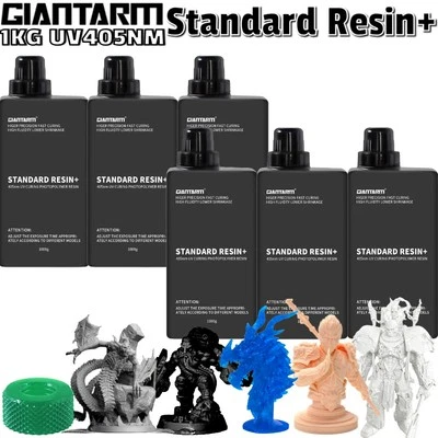 GIANTARM 【¡Compra 6 número 4!】Resina brazo gigante impresora 3D resina estándar 1 kg 405 nm fotopolímero
