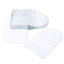 3" x 3" Coin Sleeves Holders, 50 Pack Pocket Coin Flip Single Coin Protector ...