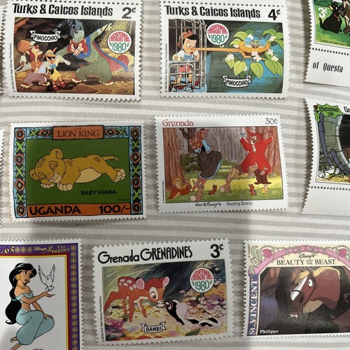 Estampillas postales vintage de Disney como nuevas - Imagen 11 de 14