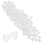  100 Pcs Silicone Keycaps Drilling Hole Covers Cupboard Button Plugs