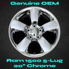 CLEAN! 20" Wheel & *FREE Center Cap* for Ram 1500 2013-2018 Stock OEM Chrome Rim