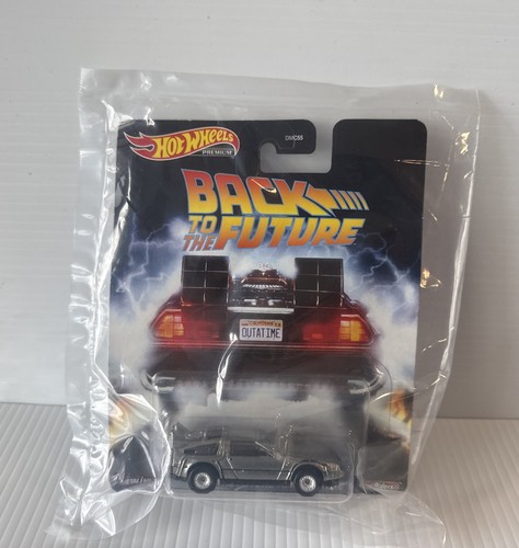 Hot Wheels 1:64 Retro Entertainment Diecast Back To The Future Time Machine...