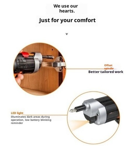 Mini Electric Screwdriver WX252 Screwdriver Set Portable Rechargeable Electric - Picture 13 of 17