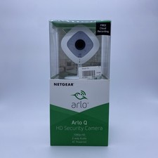 Netgear Arlo Q Indoor Camera VMC3040-100NAS 1080p Night Vision 2-Way Audio NEW ✅