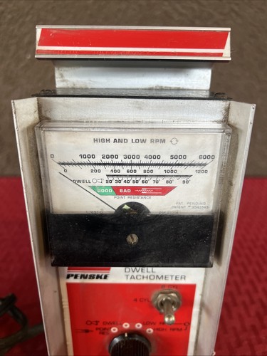 Vintage 21014 Penske Dwell Tachometer in working condition - Bild 3 von 9