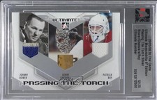 2005 ITG Ultimate Memorabilia 6th Edition Silver /25 Johnny Bower Gerry Cheevers