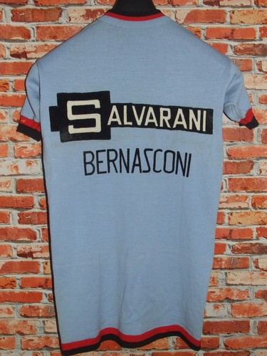 EROICA SALVARANI MAGLIA SHIRT BICI CICLISMO VINTAGE 70'S  50% LANA - Imagen 3 de 3