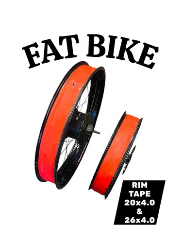 Fat Bike Felgenband 20x4,0 oder 26x4,0 verdicke Felgenbänder Fahrradreifen - Bild 2 von 6