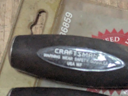 Craftsman Wood Chisel Set 1/4 1/2 3/4 1" 1-1/4" Made in USA 5 pcs - Part # 36859 - Picture 13 of 15