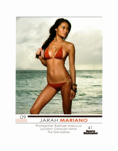 JARAH MARIANO 2009 SPORTS ILLUSTRATED SWIMSUIT CARD #41 - Picture 2 of 2