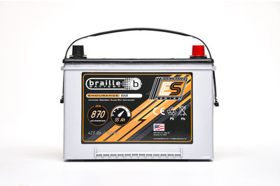 Braille 34R Endurance AGM Battery 870 CCA Braille 34R Endurance AGM Battery 870 CCA