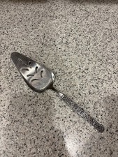 Vintage stainless steel pie and cake server