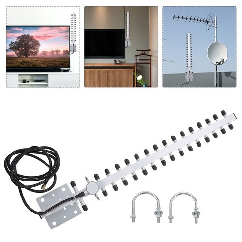2-pak Bezprzewodowa antena Fish Bone Adapter Sieć Anteny kierunkowe - Zdjęcie 6 z 12