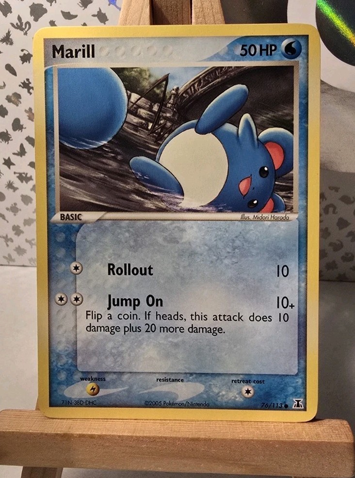 Pokémon TCG Marill EX Delta Species Set 76/113 Near Mint