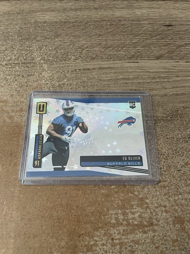 2019 Panini Unparalleled #209 Ed Oliver Astral #/200 RC